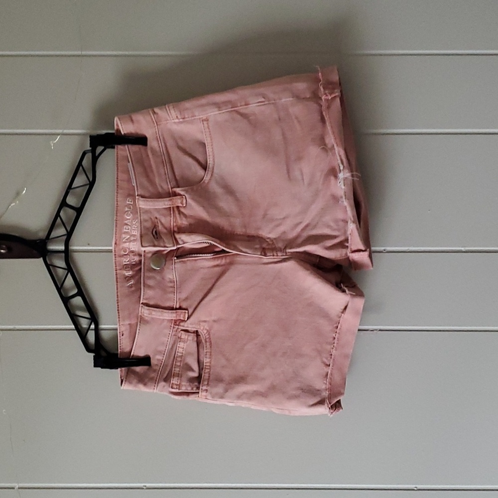 American Eagle Hi-rise shortie shorts
